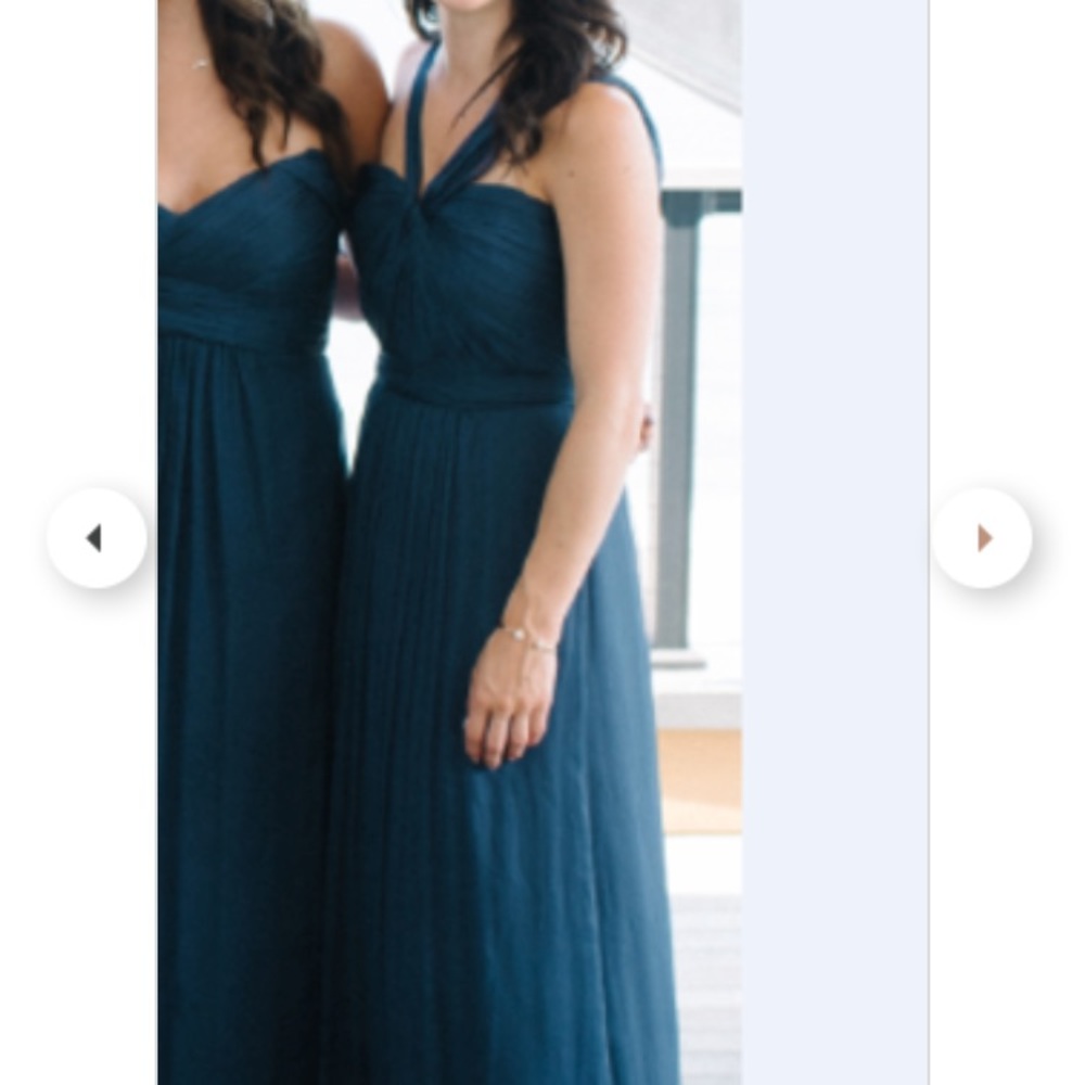 Amsale bridesmaid dress G878C Cerise Size 4